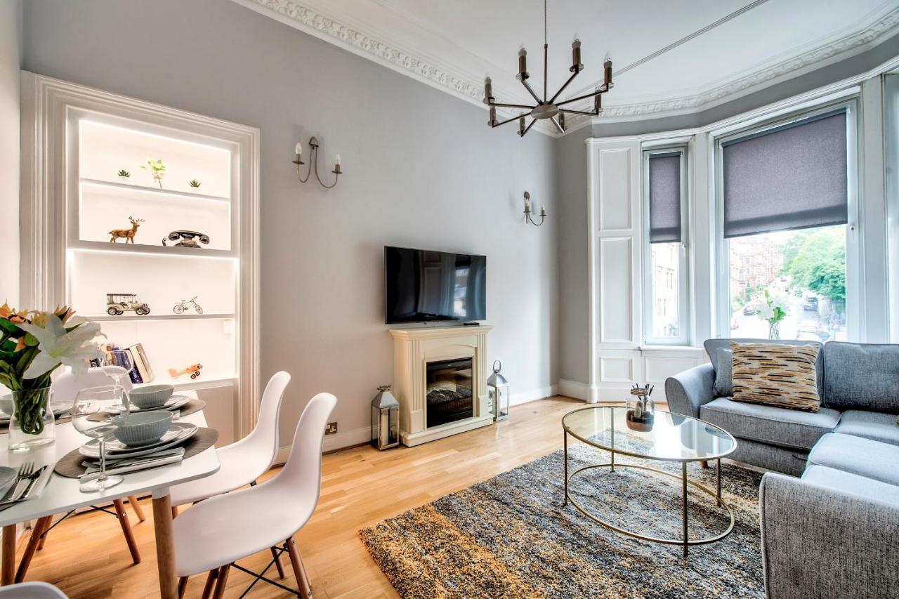 Apartament Pass The Keys Stylish 2 Bed In Heart Of West End Glasgow Zewnętrze zdjęcie